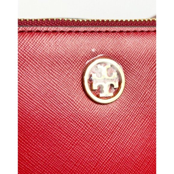 Tory Burch Saffiano Leather Robinson Double Zip Tote in Limited Edition Red - Ne - Picture 5 of 10
